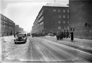 Historisk foto fra Trondheimsveien 170.