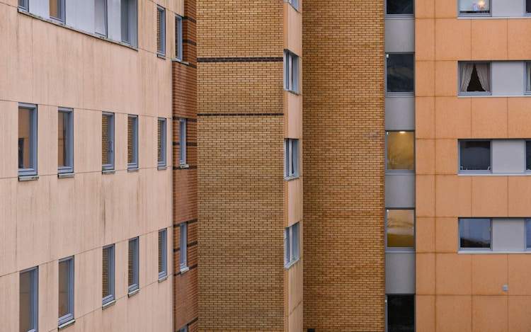 Fasadebilde av Fagerholt borettslag