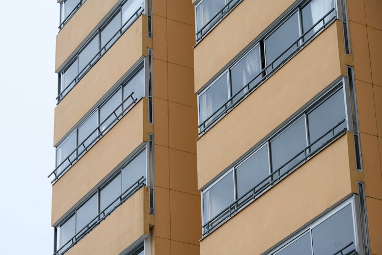 Fasadebilde av Fagerholt borettslag